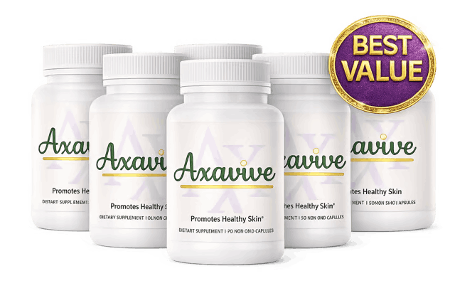 Axavive 6 bottle premium bundle display